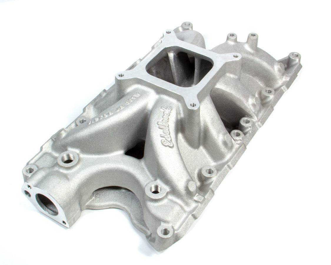 SBF Victor Jr. Manifold - 351W w/9.5in Deck Intake Manifolds Edelbrock