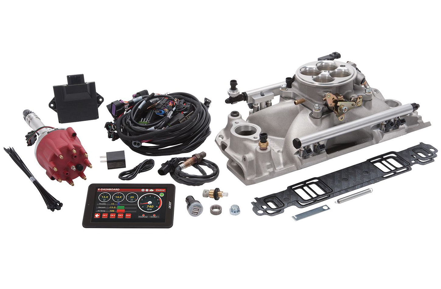 Pro-Flo 4 EFI Kit SBC Electronic Fuel Injection Systems Edelbrock