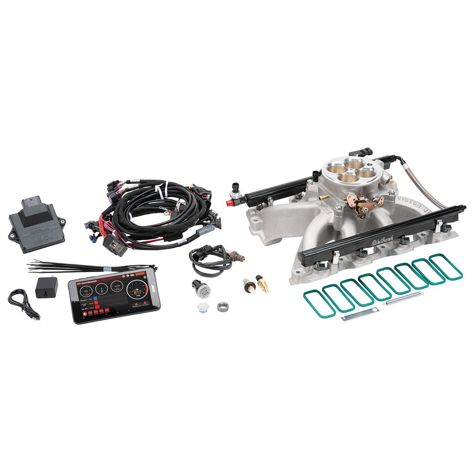 Pro-Flo 4 EFI Kit GM LS Gen III/ IV 475 HP Electronic Fuel Injection Systems Edelbrock