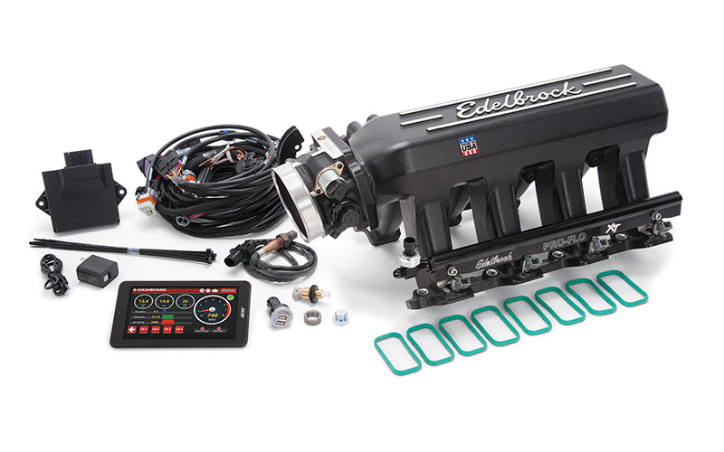Pro-Flo 4 XT EFI Kit GM LS Gen III/IV 550 HP Electronic Fuel Injection Systems Edelbrock