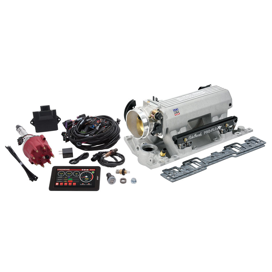 Pro-Flo 4 XT EFI Kit SBC Vortec 550 HP Electronic Fuel Injection Systems Edelbrock