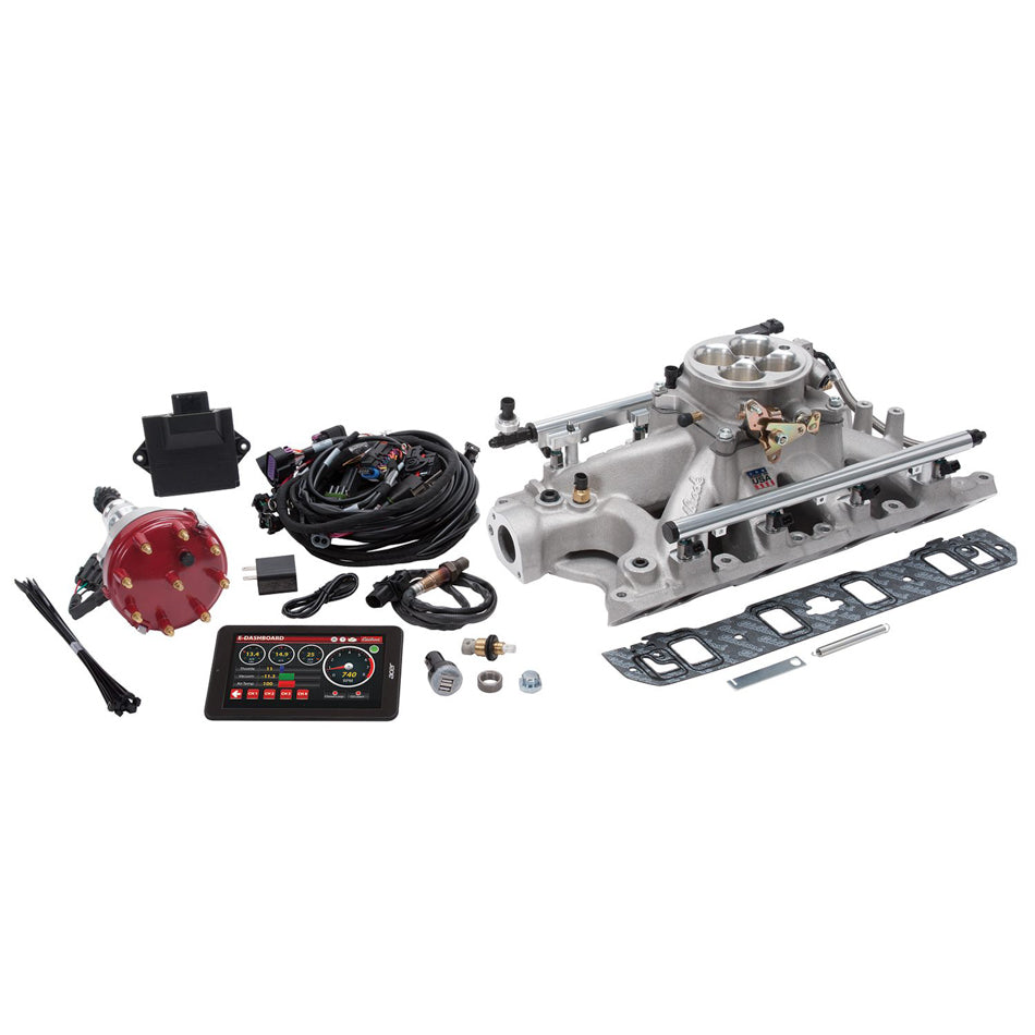 Pro-Flo 4 EFI Kit SBF 351W 625 HP Electronic Fuel Injection Systems Edelbrock
