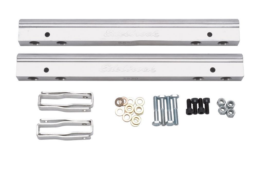 SBC EFI Fuel Rail Kit Fuel Rails and Components Edelbrock