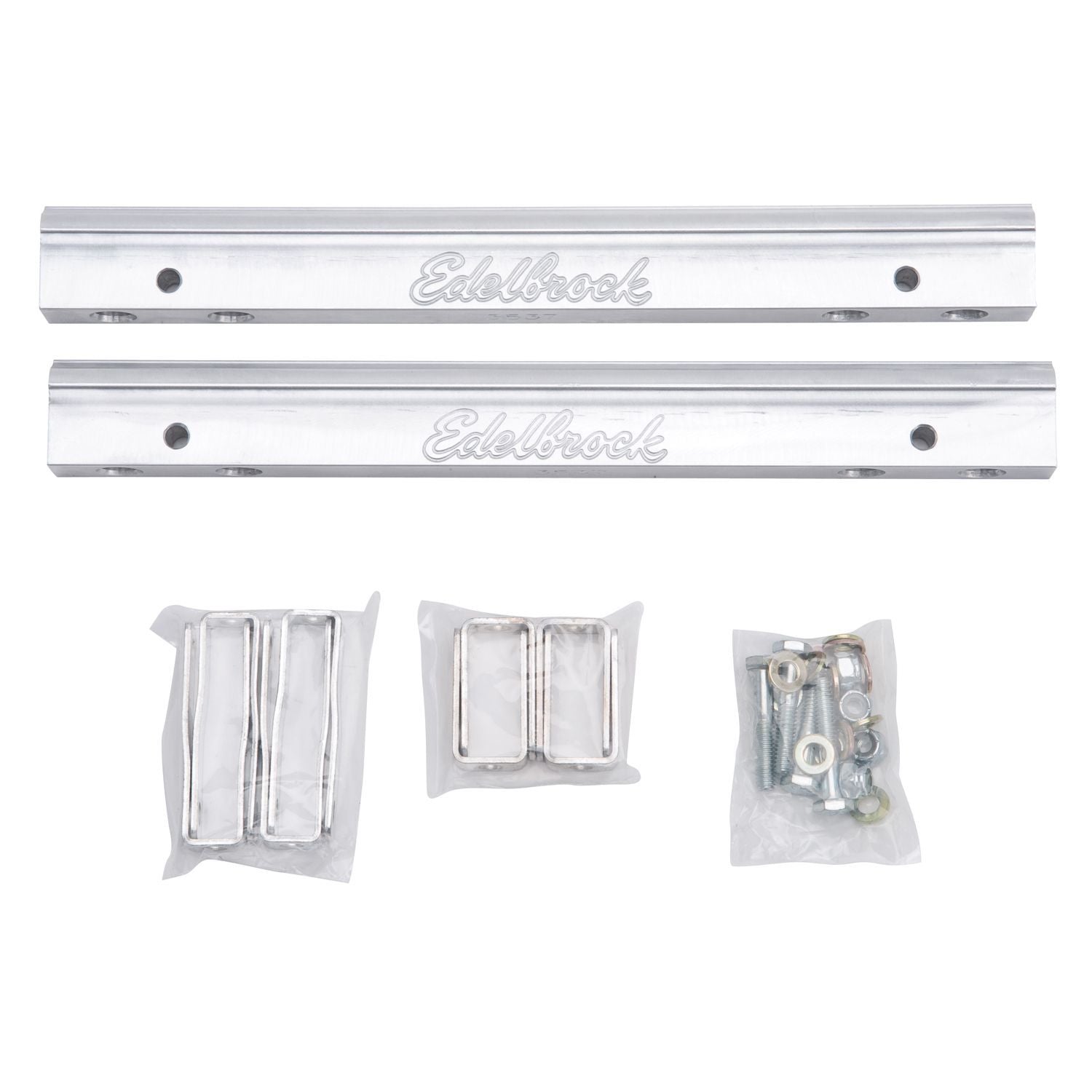 Fuel Rail Kit Pontiac Super Victor EFI Fuel Rails and Components Edelbrock