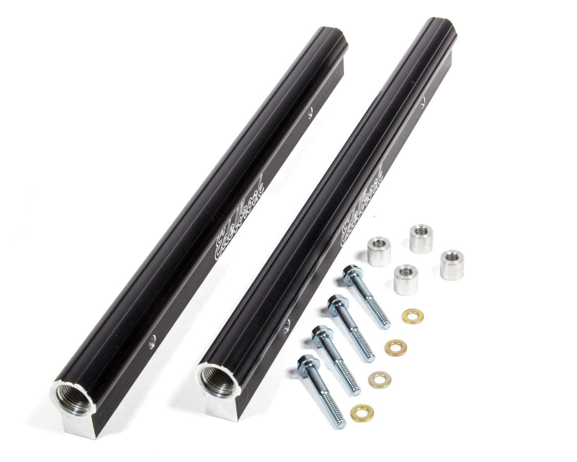 EFI Fuel Rail Kit - For BBC Tunnel Ram Intake Fuel Rails and Components Edelbrock
