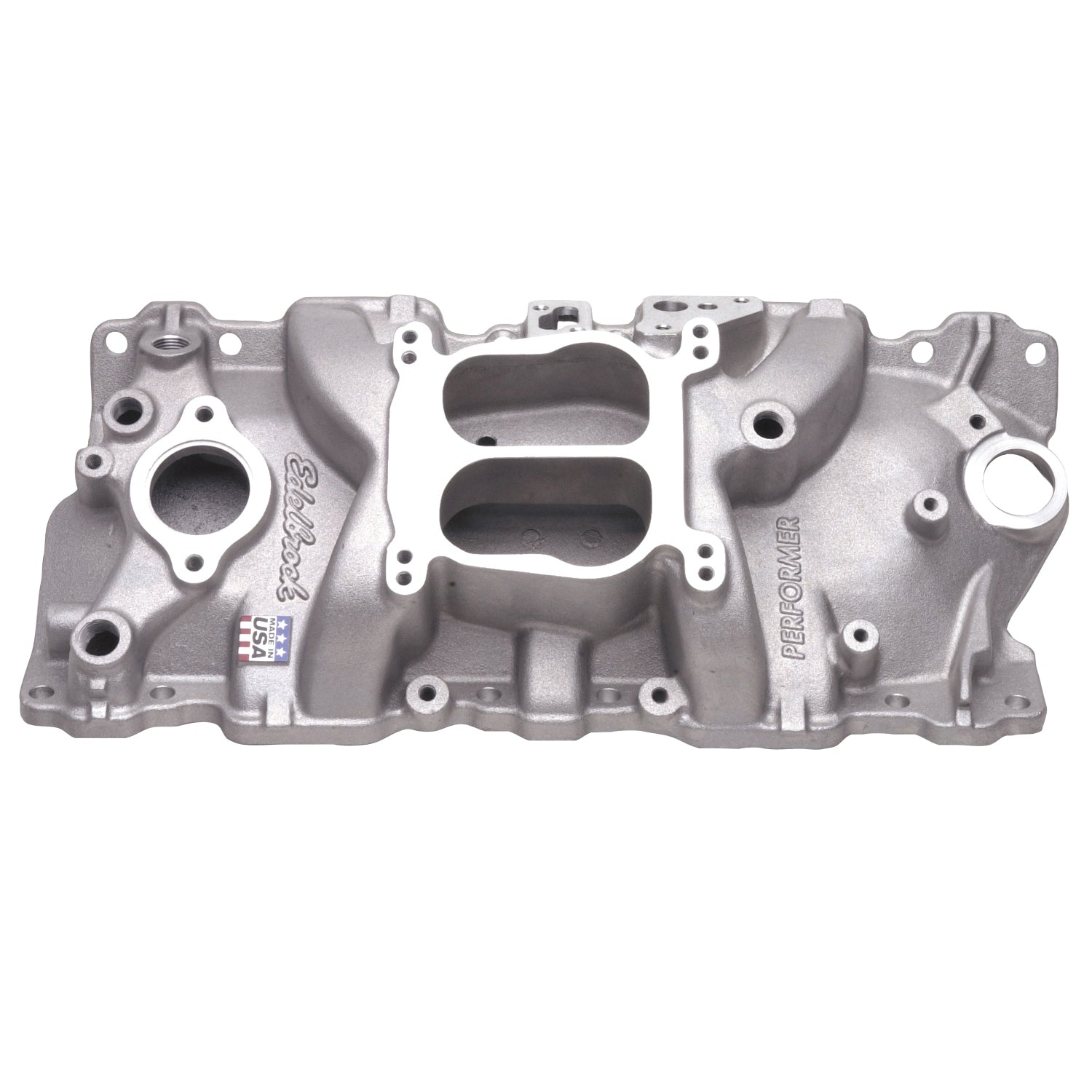 SBC Performer Manifold - w/EGR Intake Manifolds Edelbrock