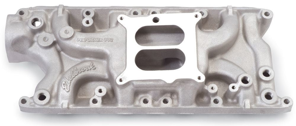 SBF Performer Manifold - 302 4-V Intake Manifolds Edelbrock