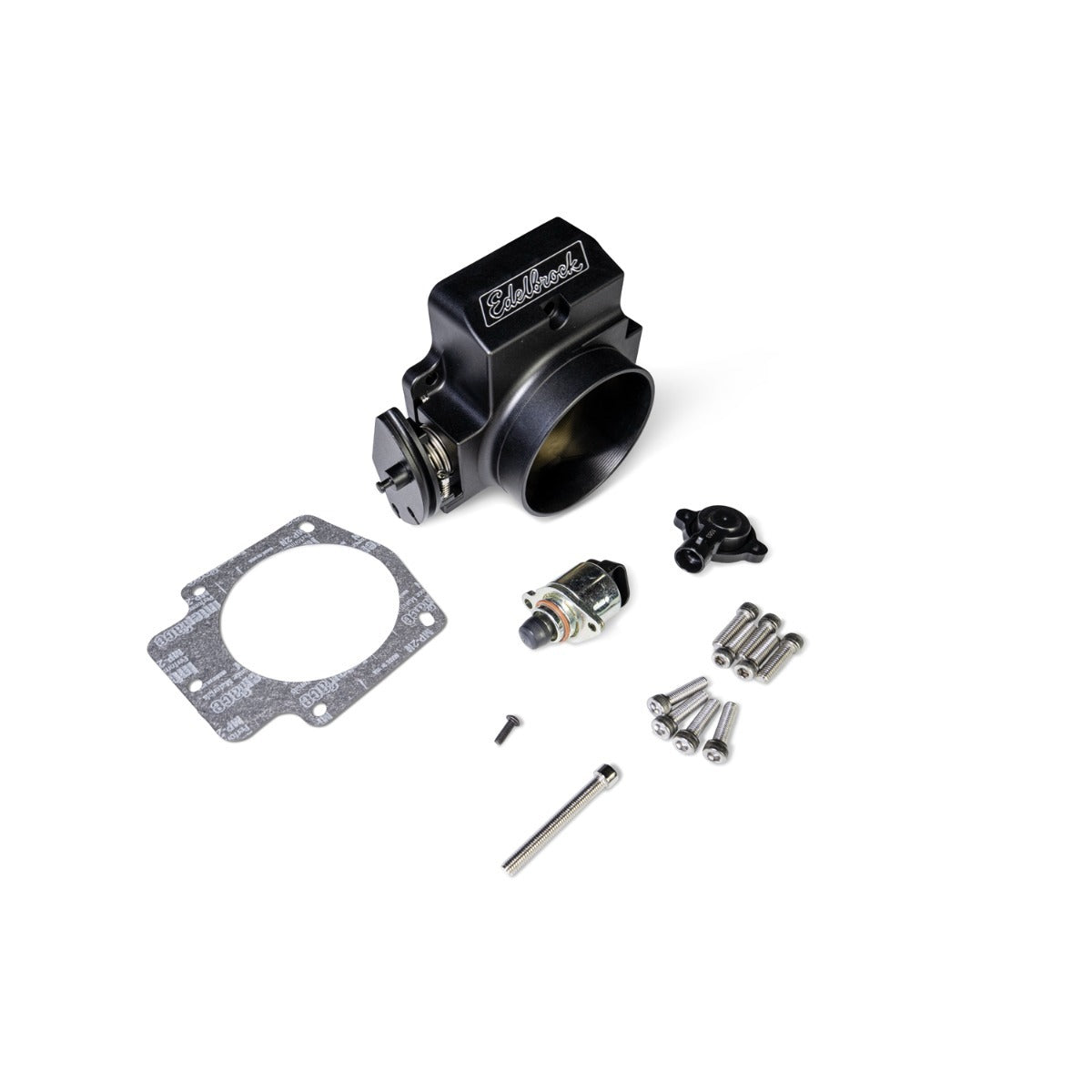 Pro Flo XT Throttle Body 90mm Black Mat Finish Throttle Bodies Edelbrock