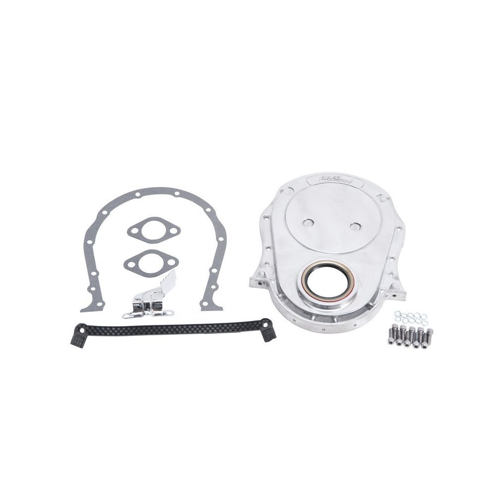 BBC Aluminum Timing Cover Timing Covers Edelbrock