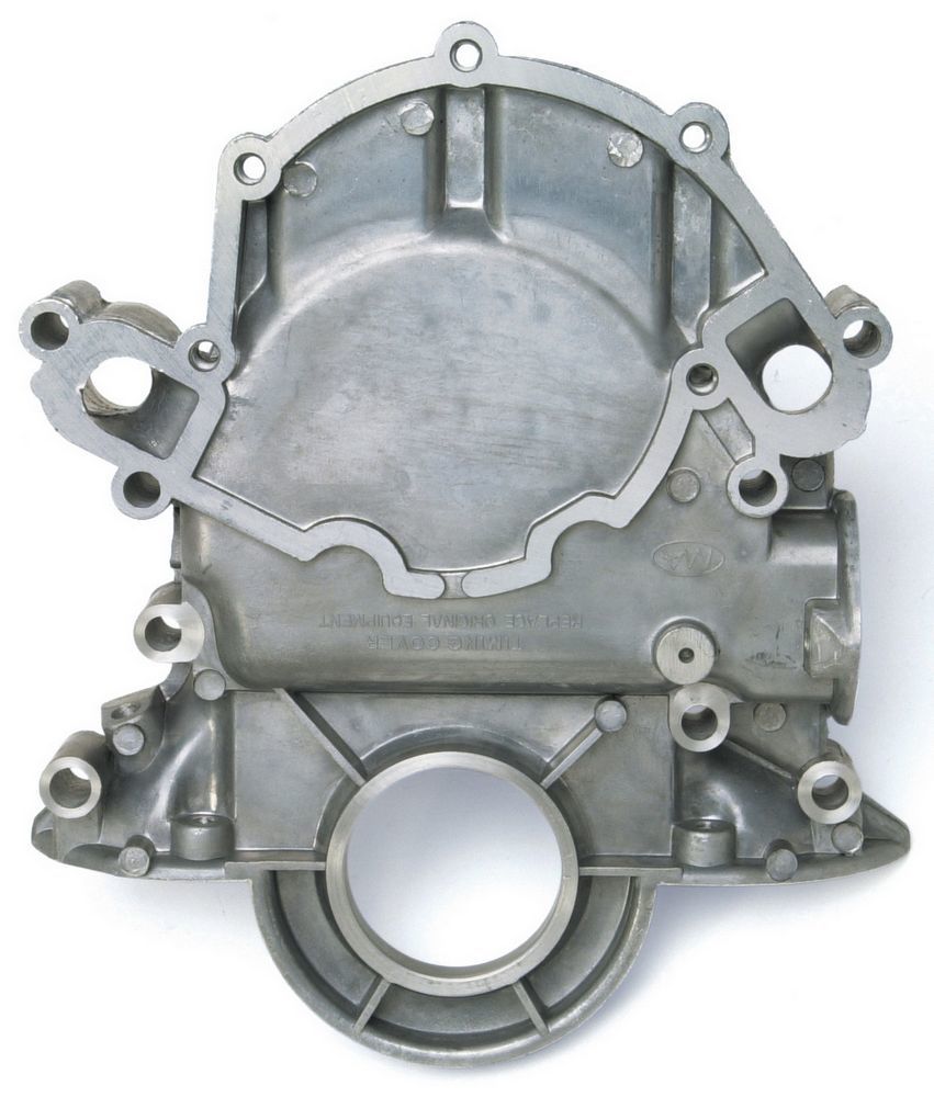 SBF Aluminum Timing Cover - 65-78 Timing Covers Edelbrock
