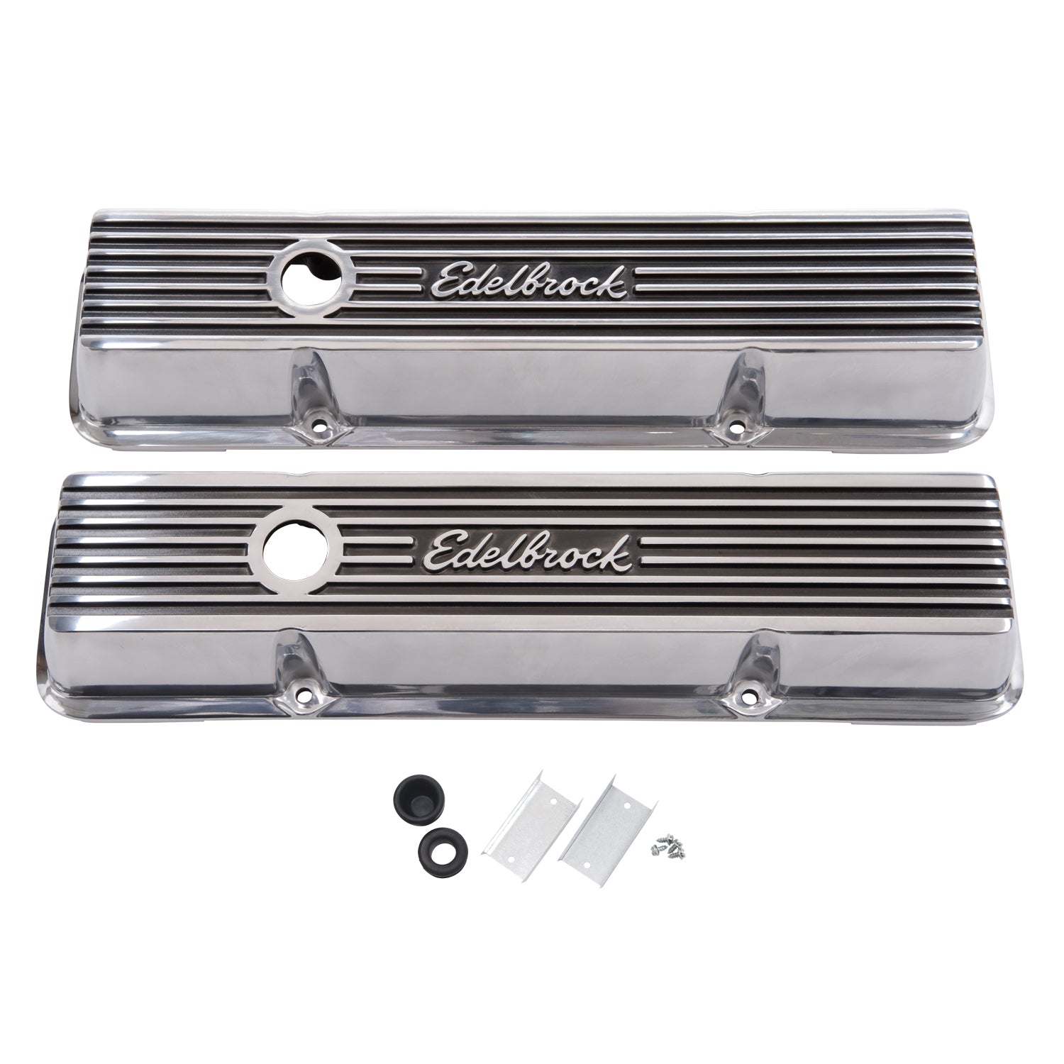 Valve Cover Kit Elite II Series SBC Tall Valve Covers Edelbrock