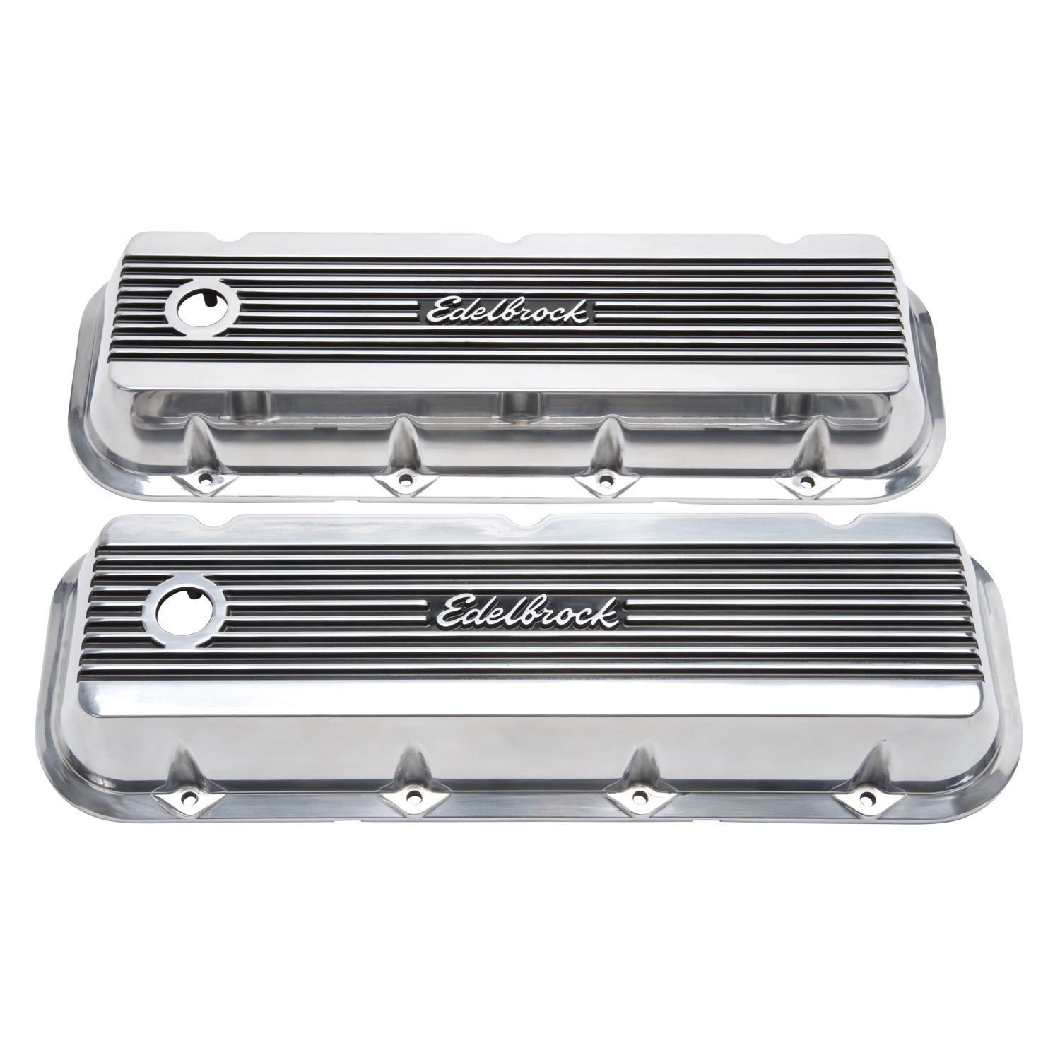 BBC Elite II Series V/C's Valve Covers Edelbrock