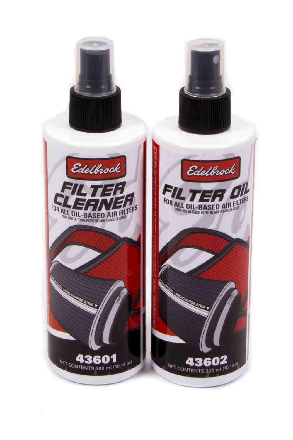 Air Filter Cleaning Kit Clear Oil Air Filter Cleaners Edelbrock
