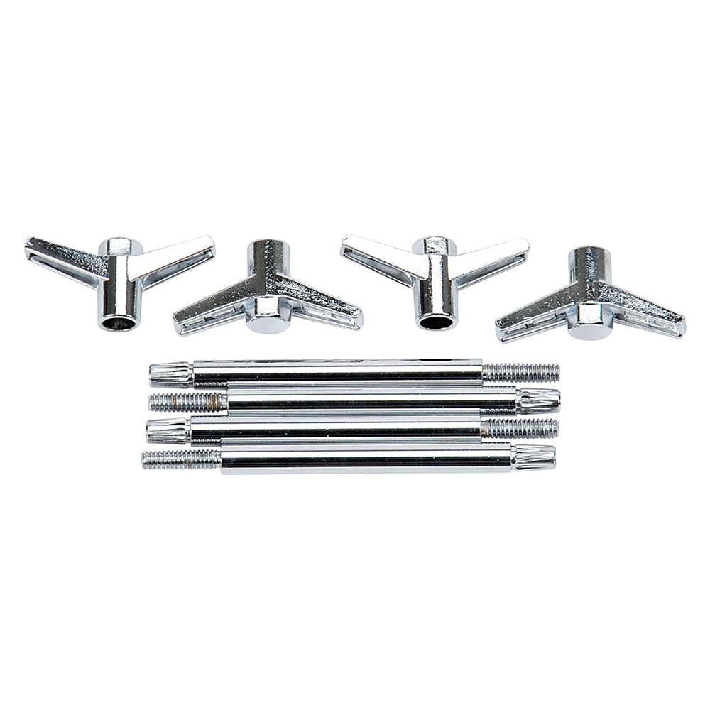 2pc. Wing Bolts - 4.25in 4-Pack Valve Cover Fastener Kits Edelbrock