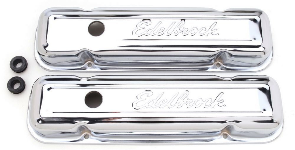Signature Series V/C's - Pontiac Valve Covers Edelbrock