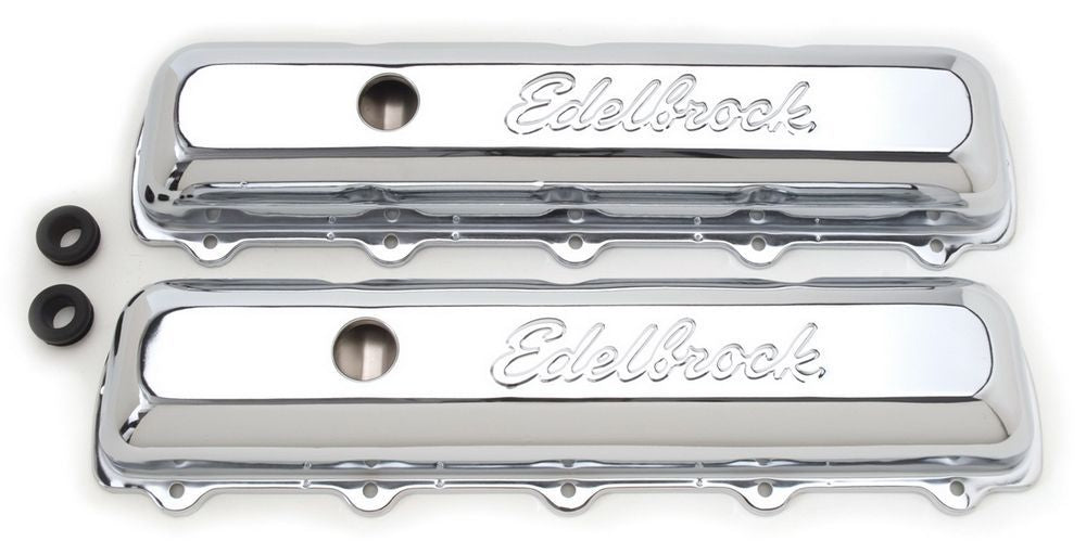 Signature Series V/C's - Olds 350-455 Valve Covers Edelbrock