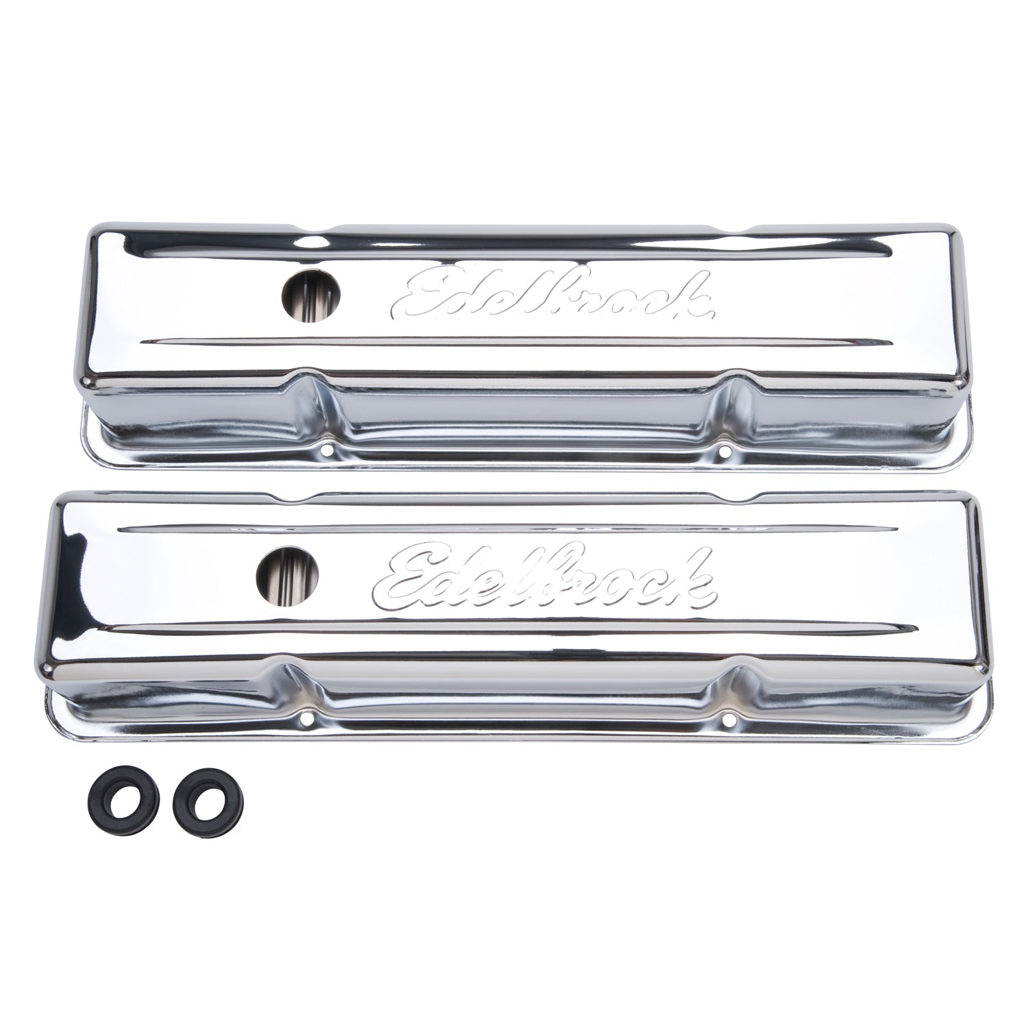 Signature Series V/C's - SBC Tall Valve Covers Edelbrock