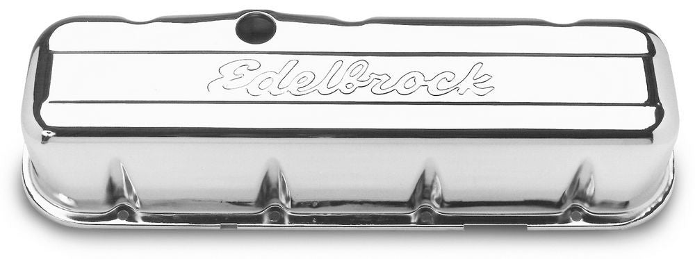Signature Series V/C's - BBC Tall Valve Covers Edelbrock