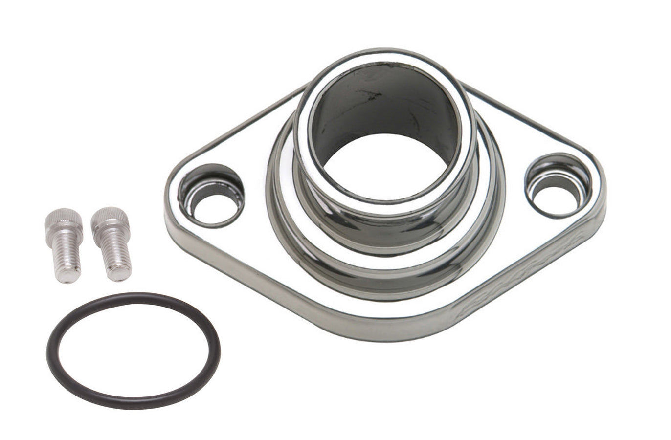 Chevy V8 Thermostat Housing - Straight Water Necks - Thermostat Housings Edelbrock