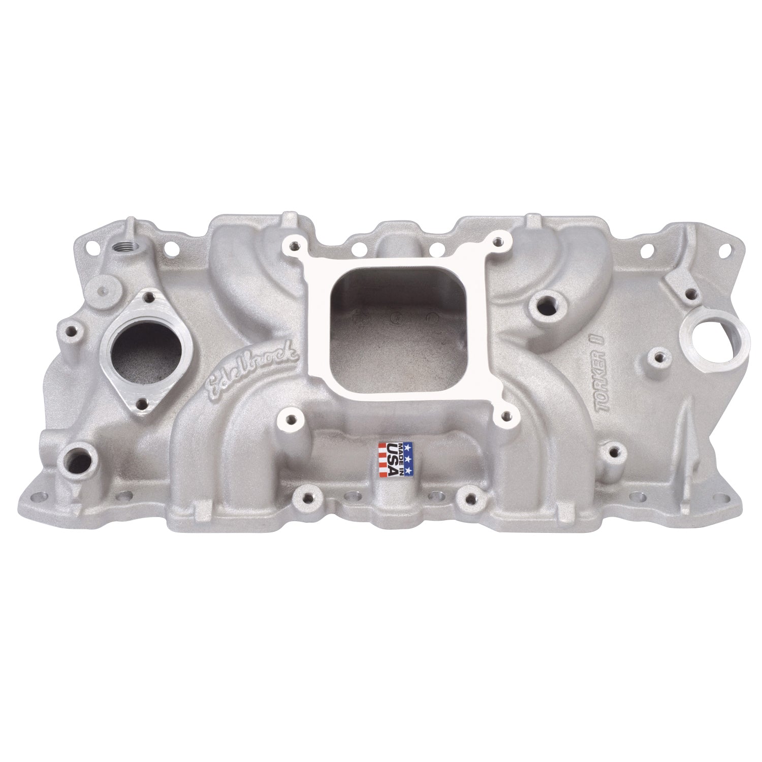 SBC Torker II Manifold - 262-400 Intake Manifolds Edelbrock