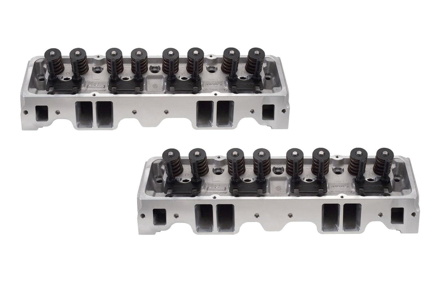SBC E-Street Cylinder Heads - 2.02/1.60 S/P Cylinder Heads Edelbrock