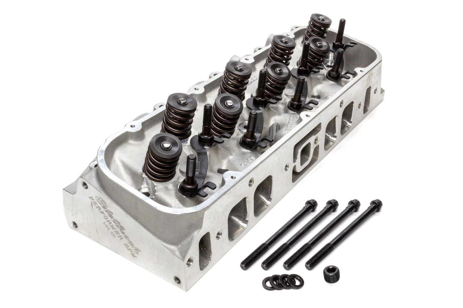 BBC Performer RPM 454-O Cylinder Head Assembled Cylinder Heads Edelbrock