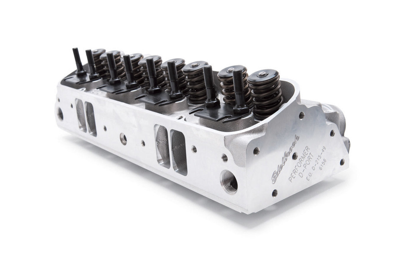Pontiac Performer D-Port Head - 87cc - Assm. Cylinder Heads Edelbrock