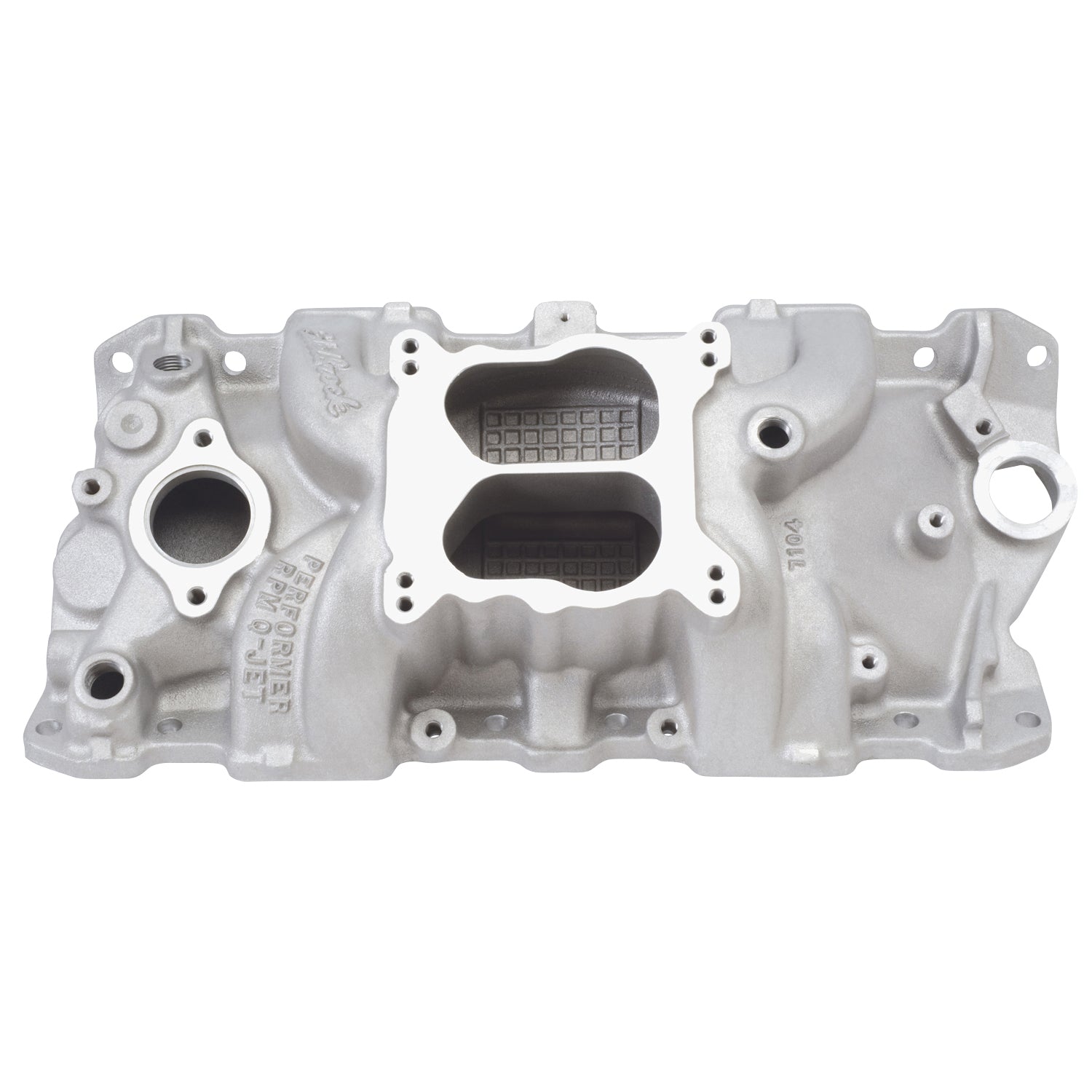 SBC Performer RPM Q-Jet Manifold - 262-400 Intake Manifolds Edelbrock