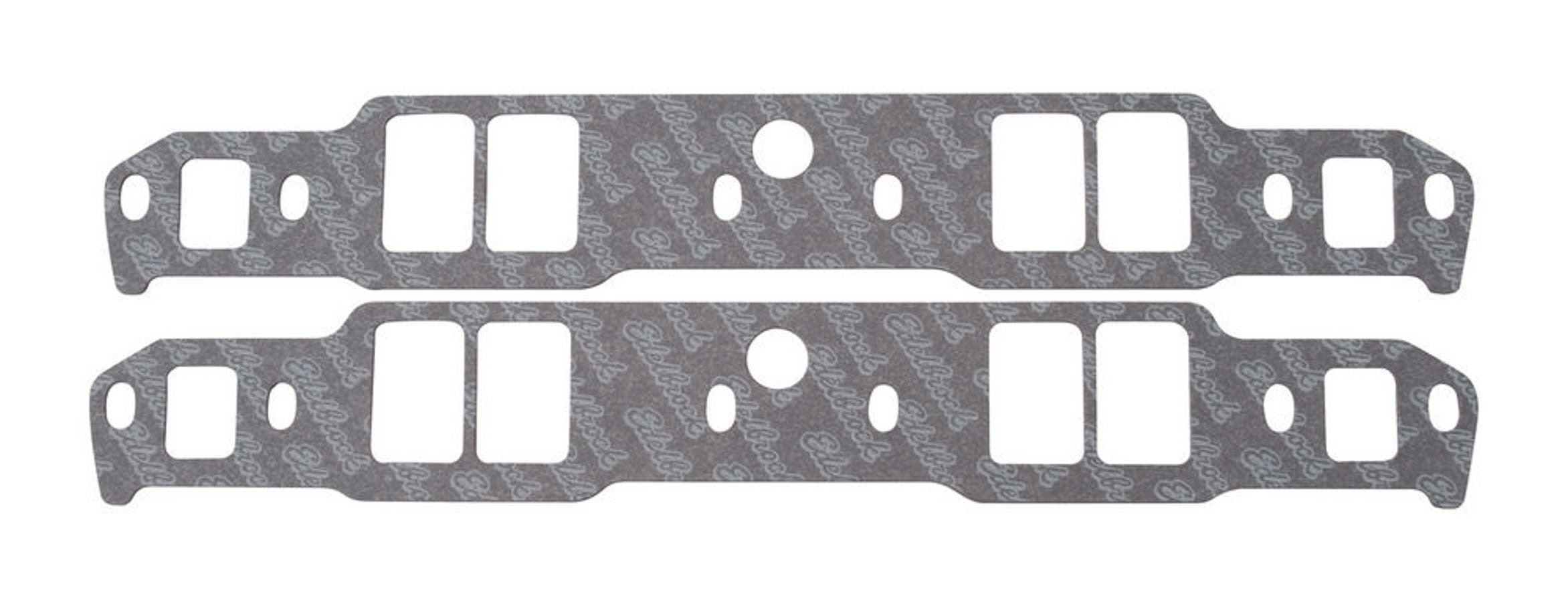 Intake Gasket - SBC w/23 Degree Heads Intake Manifold Gaskets Edelbrock