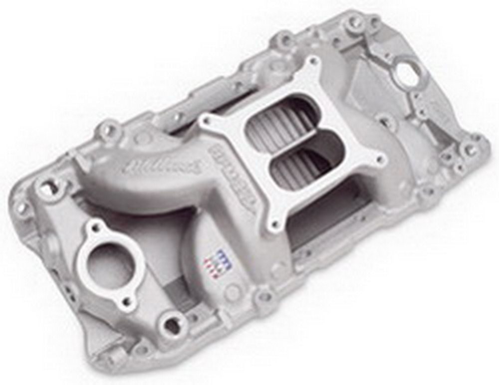 BBC Performer RPM A/G Manifold- O/P - 396-502 Intake Manifolds Edelbrock