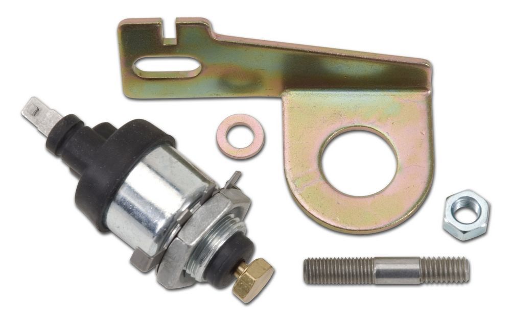 Throttle Solenoid & Bracket - GM Carburetor Idle Solenoid Kits Edelbrock