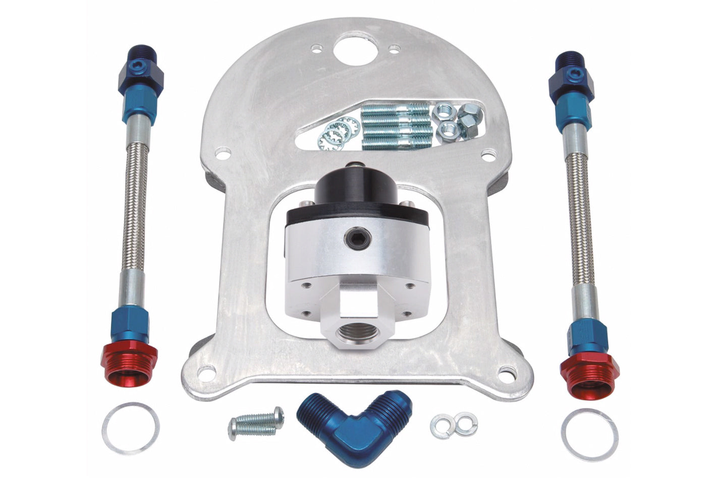 Fuel Pressure Regulator Kit - 4150 Flange Fuel Pressure Regulators Edelbrock