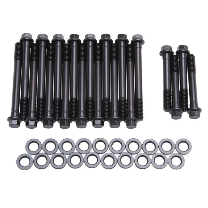 E-Series Head Bolt Kit Oldmobile V8 Cylinder Head Fastener Kits Edelbrock