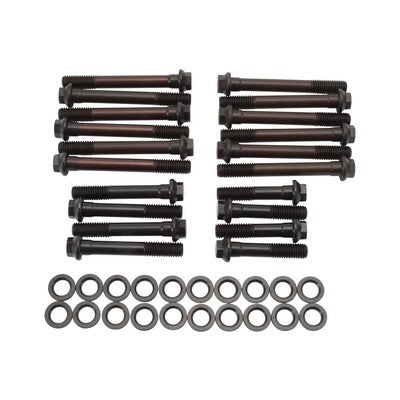 E-Series Head Bolt Kit Pontiac V8 w/D-Port Cylinder Head Fastener Kits Edelbrock