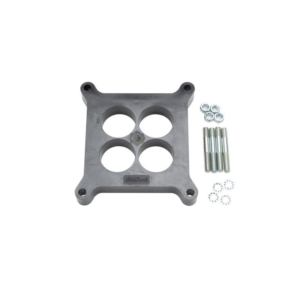 Carburetor Spacer - 1in 4-Hole Carburetor Adapters and Spacers Edelbrock