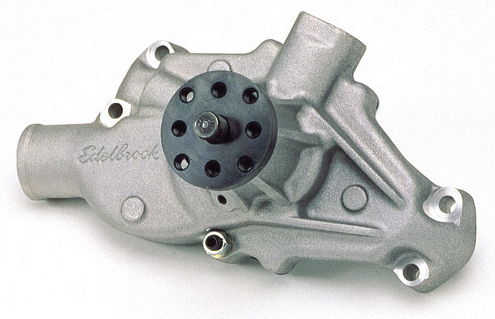 SBC Water Pump - Short Water Pumps - Mechanical Edelbrock