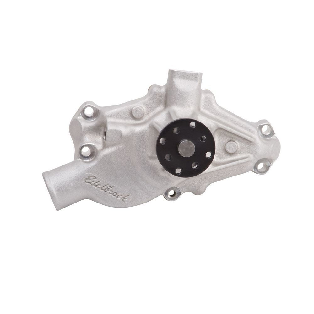 SBC Water Pump - Short 3/4in Shaft Water Pumps - Mechanical Edelbrock