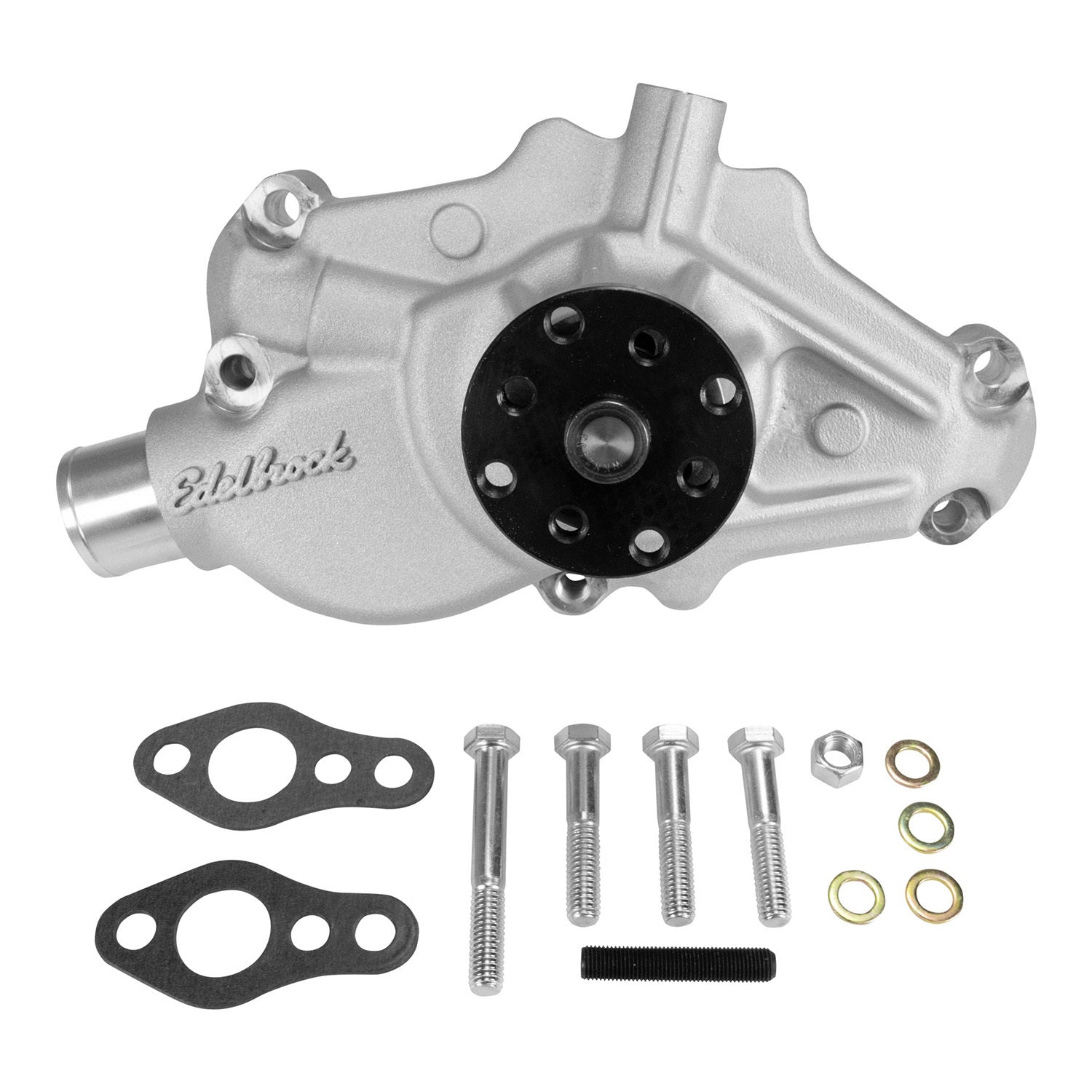 SBC Water Pump - Short- 3/4in Shaft- R/R Water Pumps - Mechanical Edelbrock