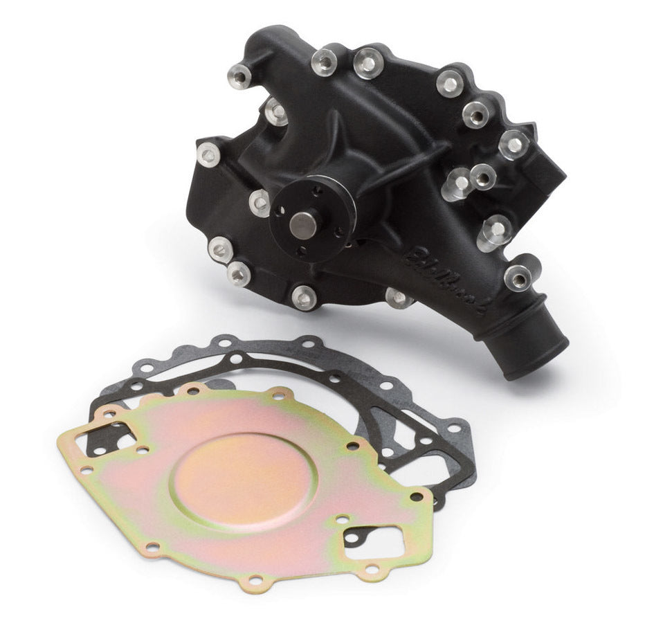 BBF Water Pump - Black Water Pumps - Mechanical Edelbrock
