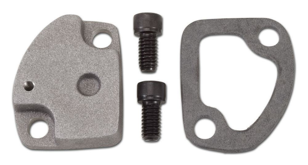 Choke Block-Off Plate - BBC Carburetor Choke Block Off Plates Edelbrock