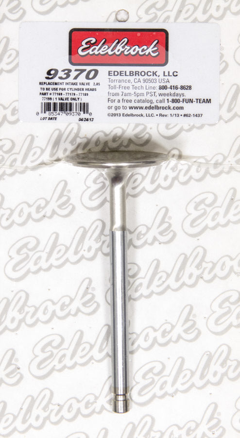 Intake Valve - 2.050 (1) Valves Edelbrock