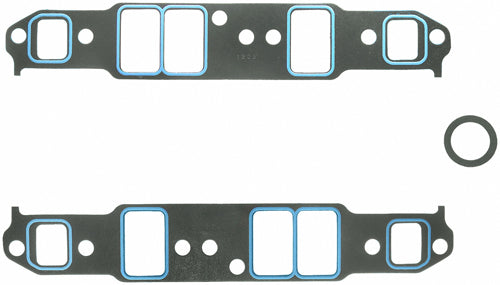 Chevy V6 Intake Gaskets RACE PORTS 1.34in x 2.21 Intake Manifold Gaskets FEL-PRO