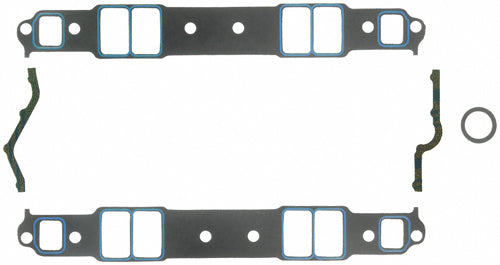 SBC Intake Gasket Set 1.31in x 2.21in .060in Intake Manifold Gaskets FEL-PRO