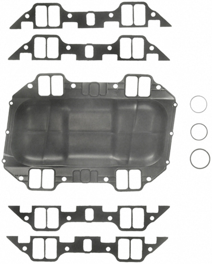 BB Mopar Intake Gaskets 361-383-400..1961-78 Valley Pans FEL-PRO