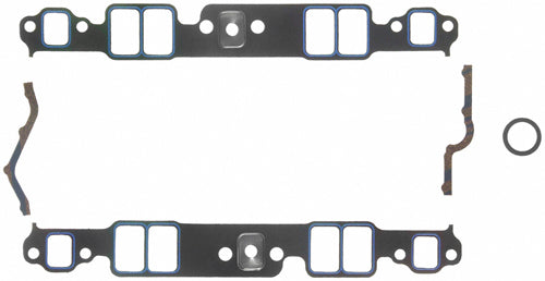 SB Chevy Intake Gaskets Stock Ports 1.23 x 1.99 Intake Manifold Gaskets FEL-PRO
