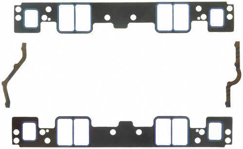 SBC Intake Gasket w/Fast Burn Heads Intake Manifold Gaskets FEL-PRO