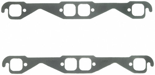 SB Chevy Exhaust Gaskets SQUARE PORTS STOCK SIZE Exhaust Header/Manifold Gaskets FEL-PRO