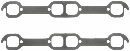 18 Deg. SB Chevy Ex. Gsk PORT SIZE 1.74in x 1.6in Exhaust Header/Manifold Gaskets FEL-PRO