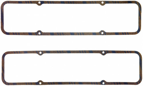 SBC Steel Core VC Gasket 1pr 5/16in Cork Rubber Valve Cover Gaskets FEL-PRO