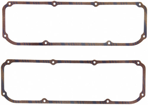 V/C Gaskets SBF 302 Boss 1/4in cork/rubber steel Valve Cover Gaskets FEL-PRO